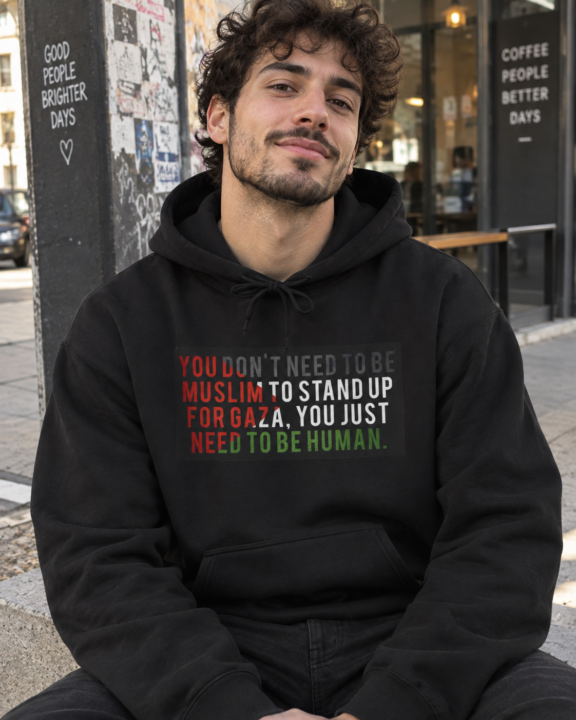 Hoodie com Citação