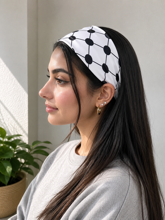 Keffiyeh Hovedbånd Bred