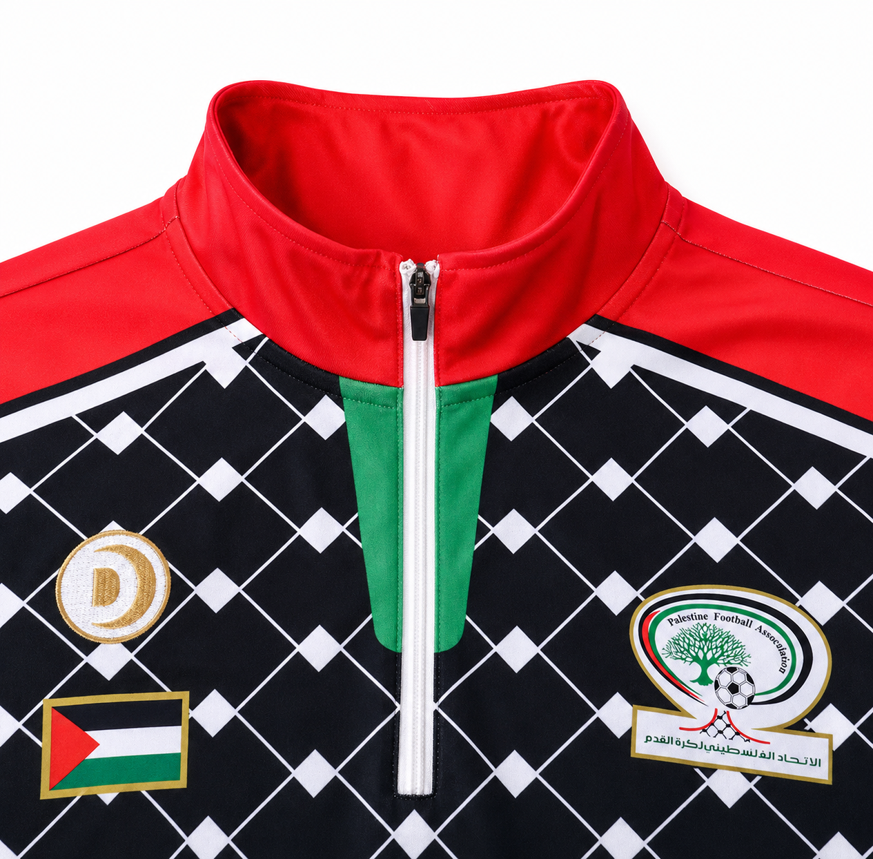 Palestina PFA Tuta da allenamento Nera