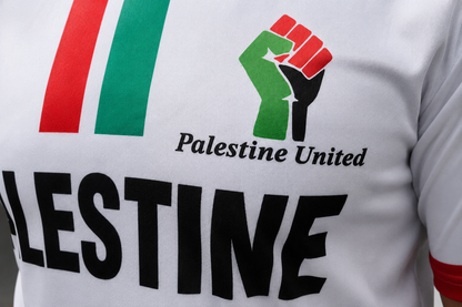 Palestine United Football T-shirt White