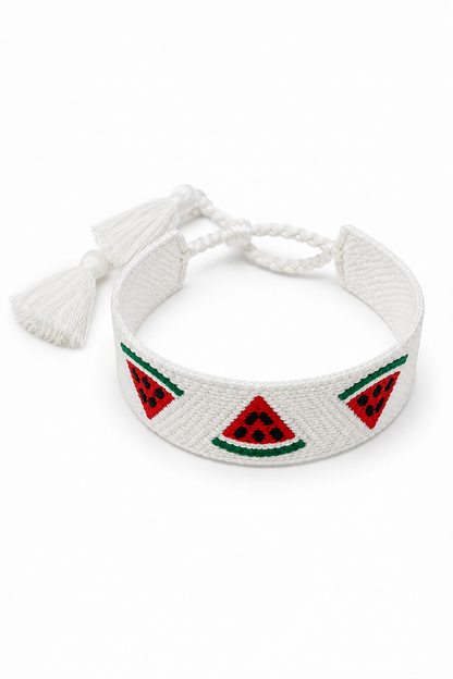 Watermelon Woven Bracelet