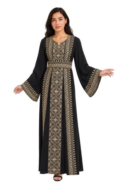 Malika Tatreez Dress