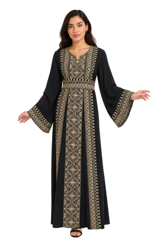 Malika Tatreez Dress