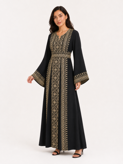 Malika Tatreez Dress