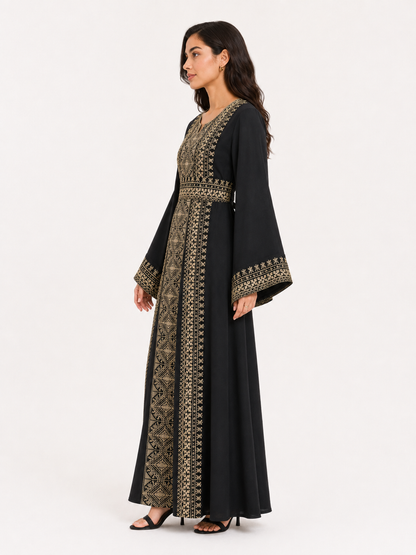 Malika Tatreez Dress