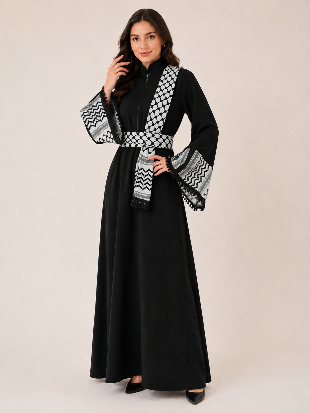 Safa Keffiyeh Dress