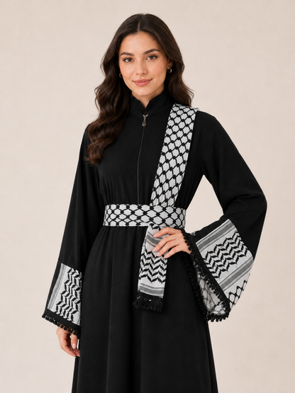 Safa Keffiyeh Dress