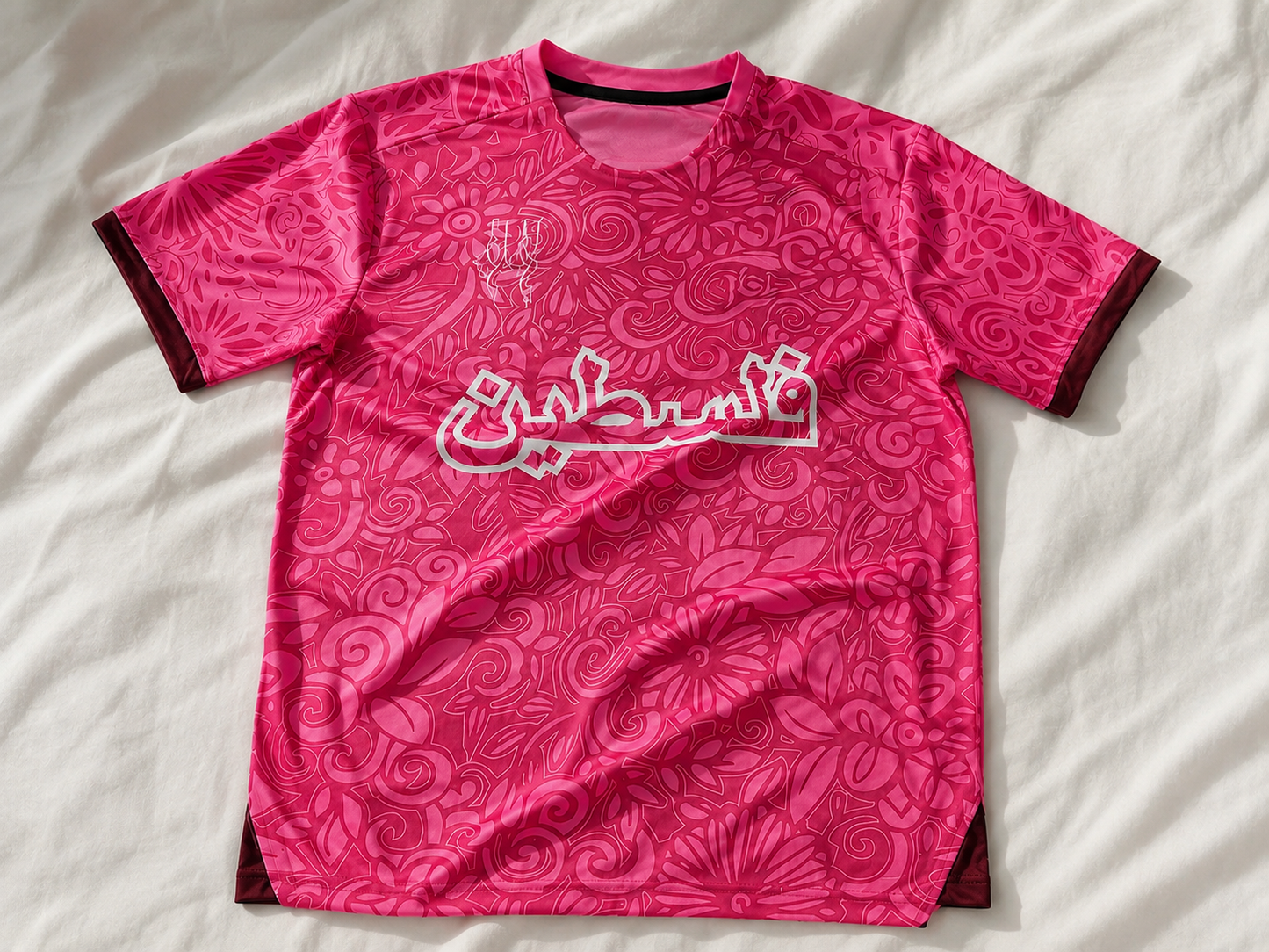 Palästina-Trikot Rosa Arabisch