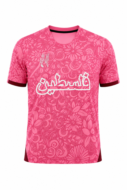 Palästina-Trikot Rosa Arabisch