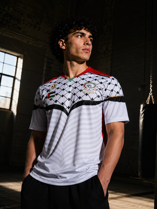 T-shirt Palestina PFA Branco
