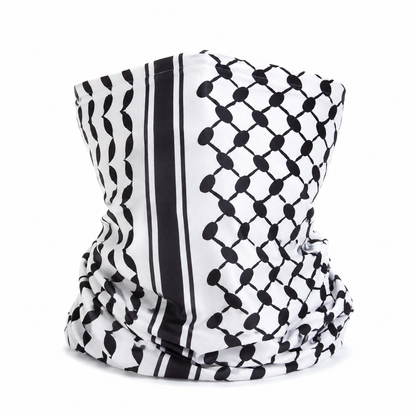 Black Keffiyeh Bandana / Neck Warmer