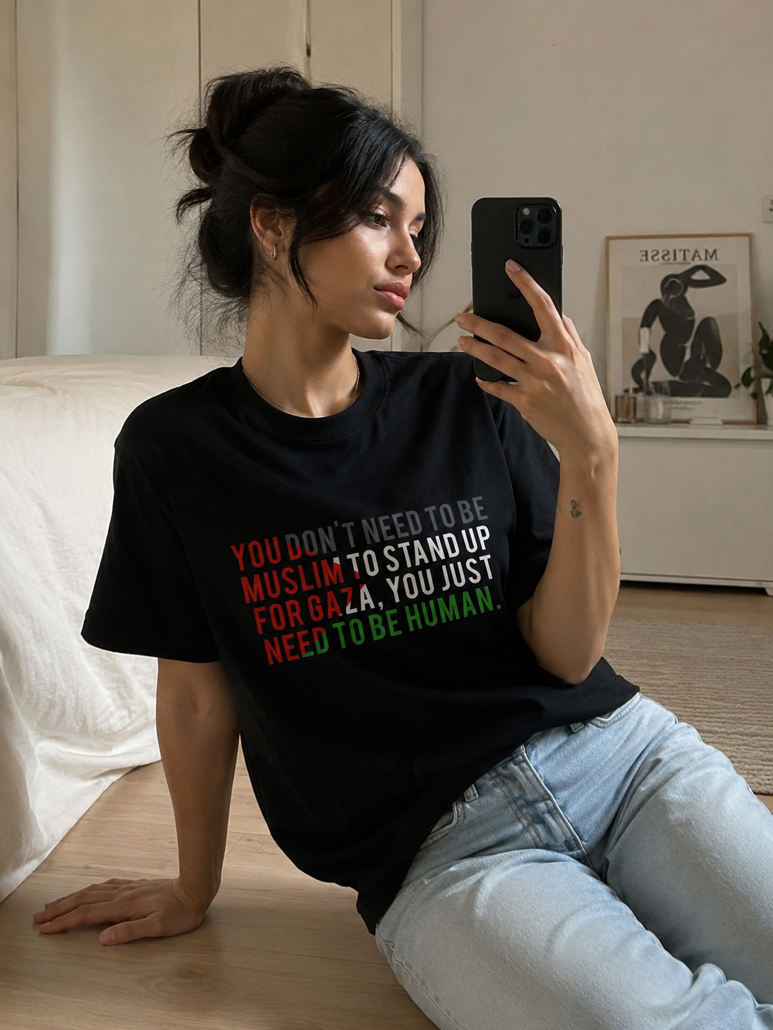T-shirt Com Citação