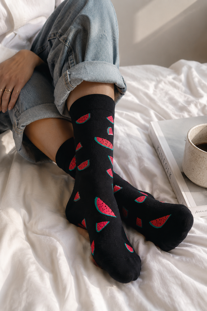 Palestine Watermelon Socks