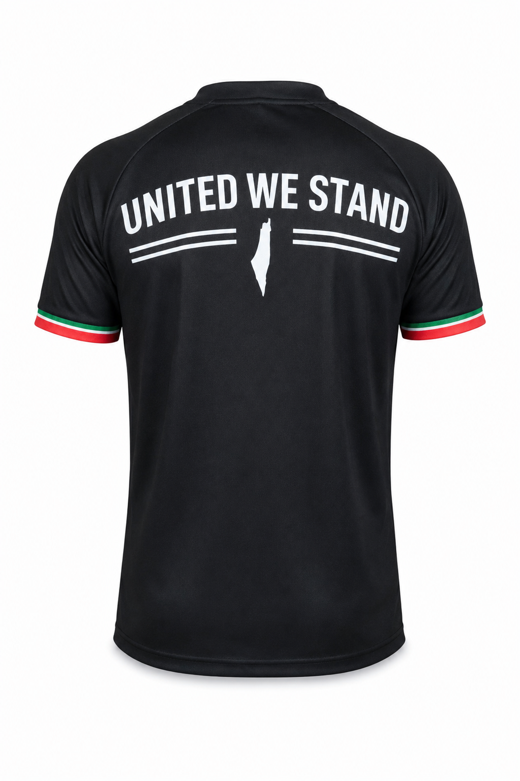 Palestine United T-Shirt United We Stand Black