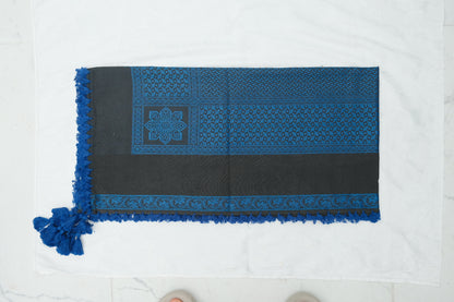 Shemagh Azul Negro
