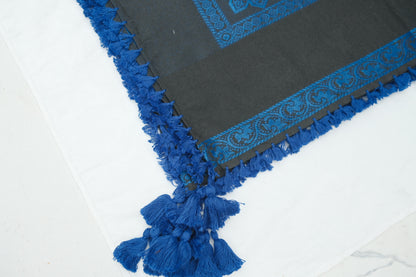 Shemagh Azul Negro