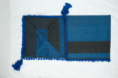 Shemagh Azul Negro