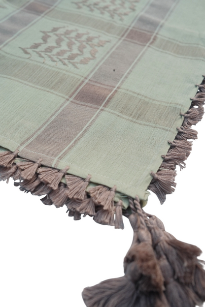 Kufiya/Keffiyeh Desert Cream 100% Cotton