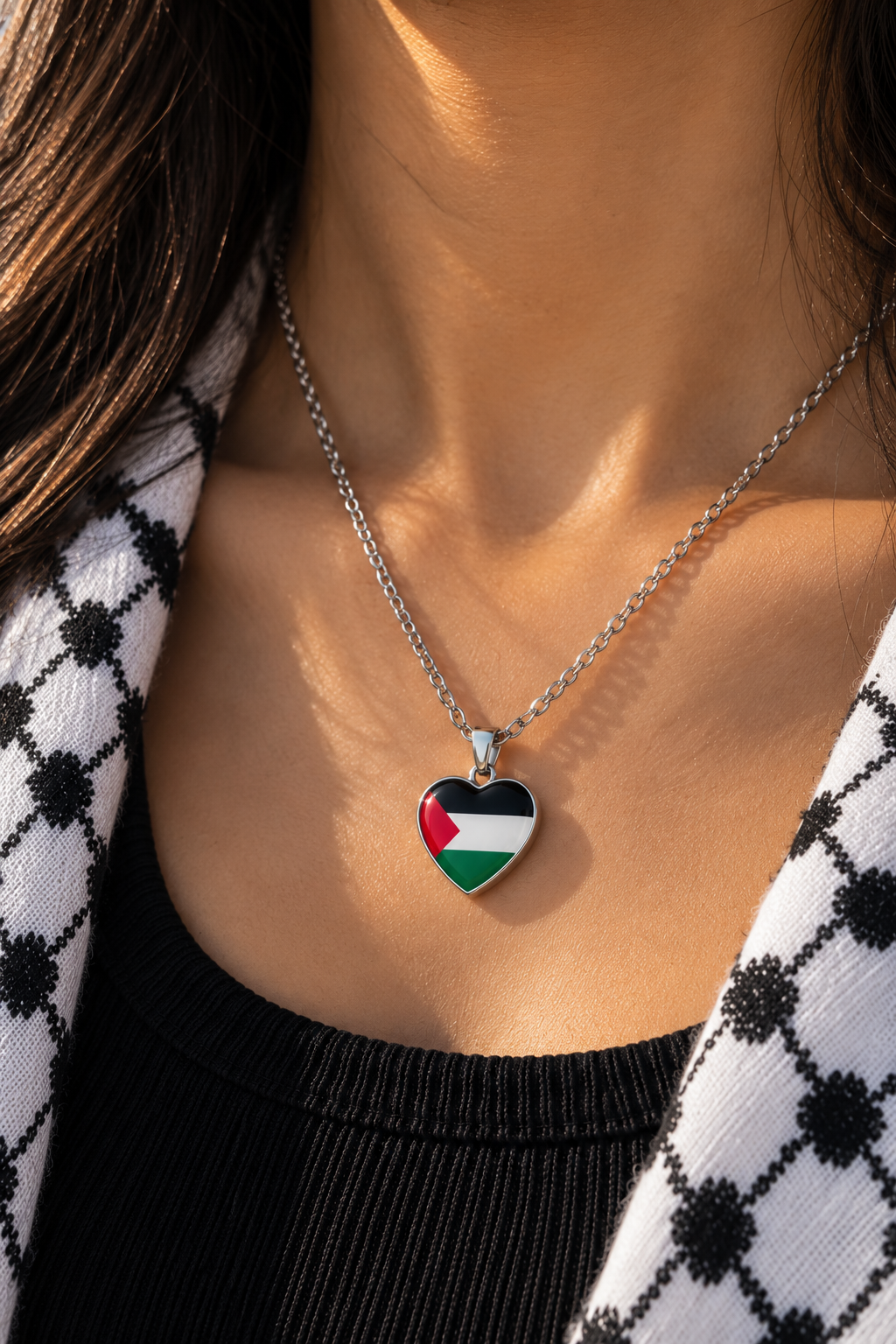 Palestijnse Hart Ketting