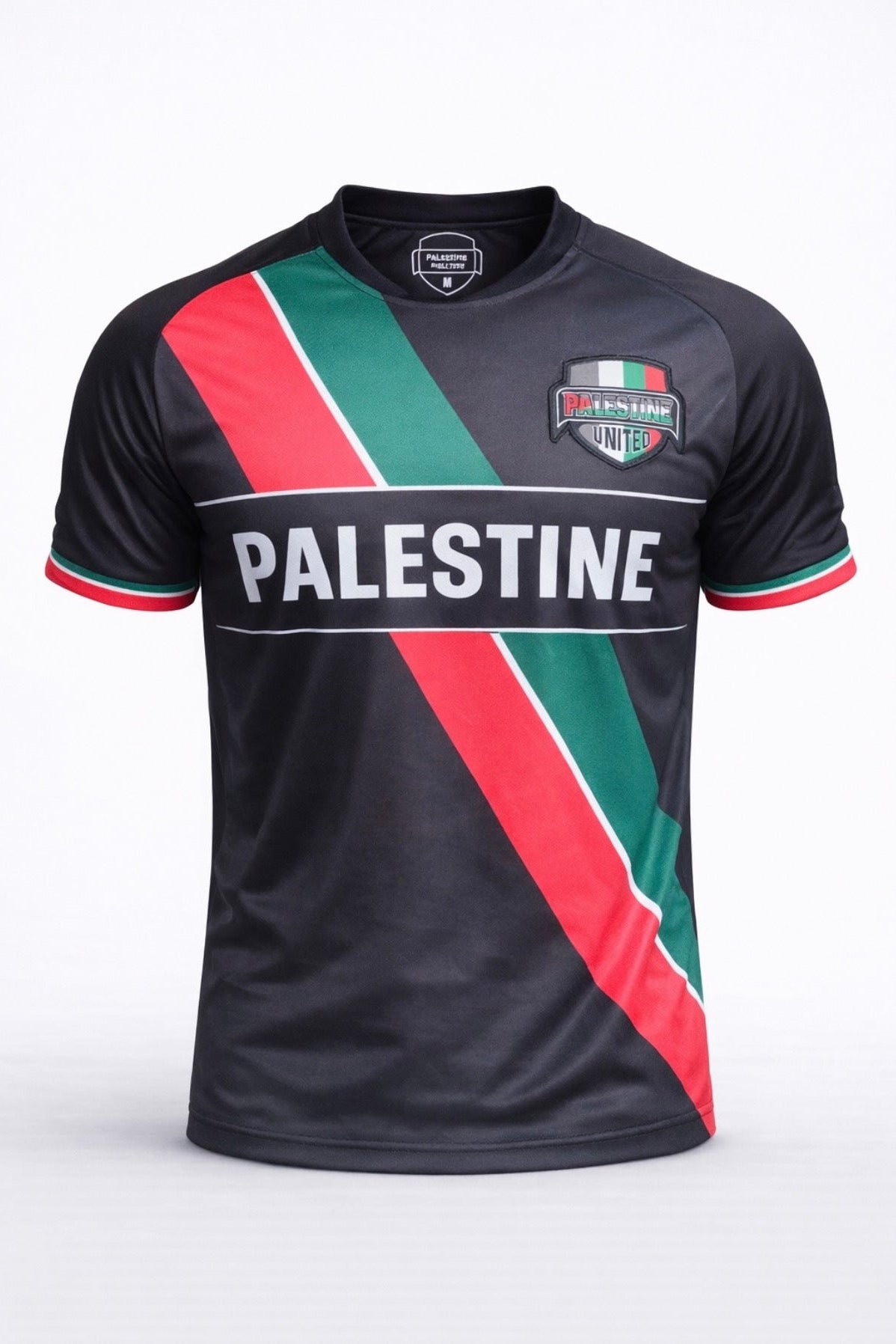 T-shirt Palestine United United We Stand Noir