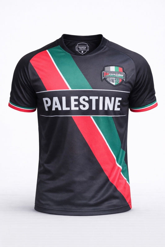 Palestine United T-Shirt United We Stand Black