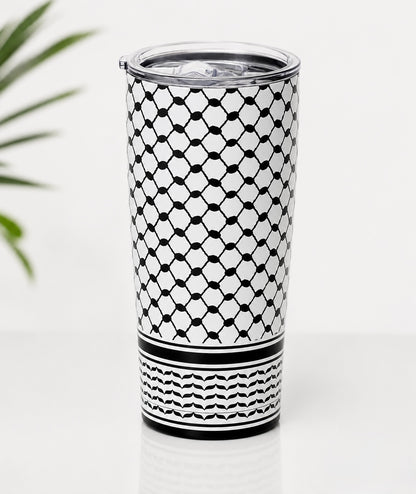 Palestine Keffiyeh Stainless Steel Thermo Mug