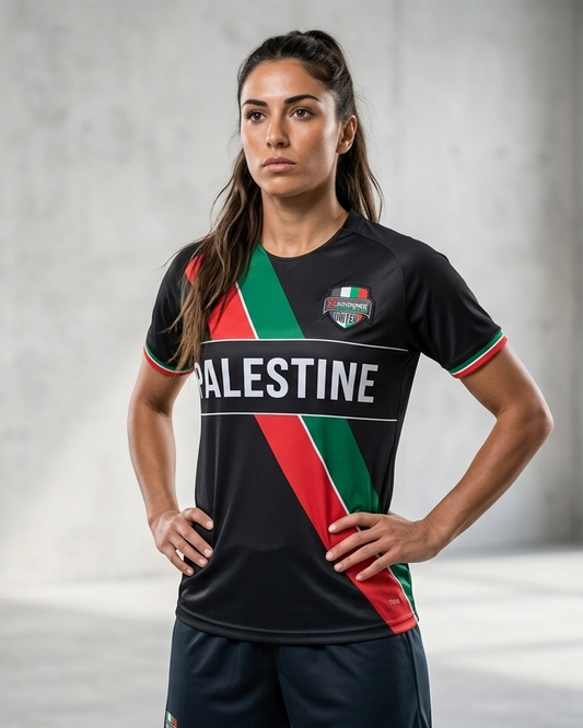 Camiseta Palestina United United We Stand Negro