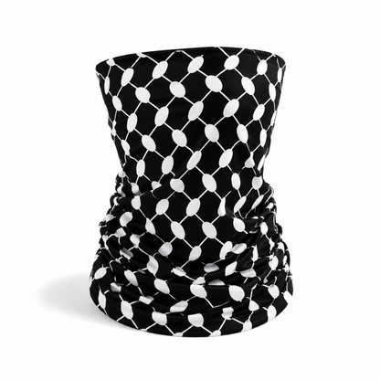 Black Keffiyeh Bandana / Neck Warmer