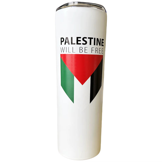 Thermos mug Palestine Will Be Free