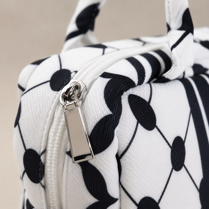 Sac Messenger Noir/Blanc