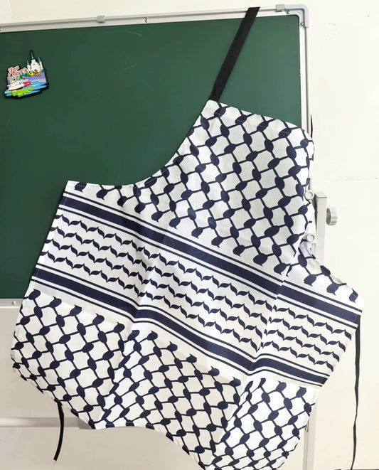 Pantaloncini con motivo Keffiyeh