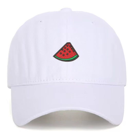 Watermelon Vintage White Cap