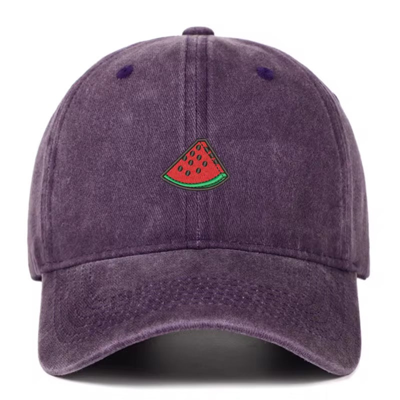 Cappellino vintage viola anguria