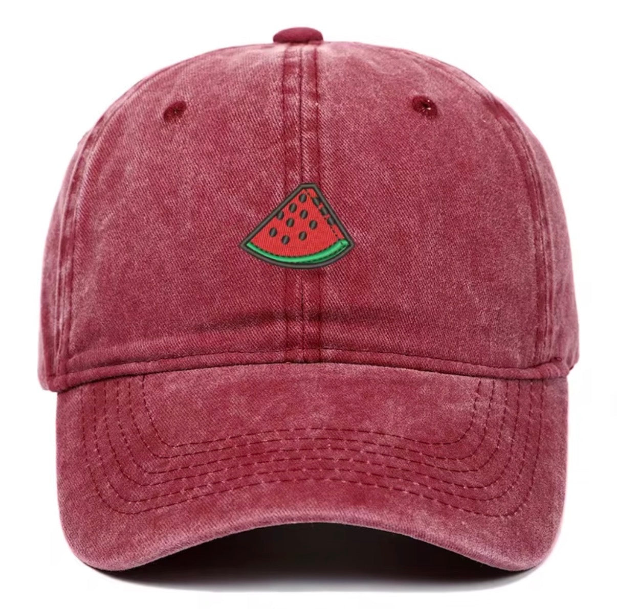 Vintage Red Watermelon Cap