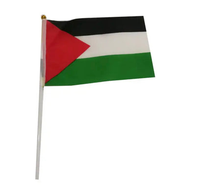 Mini bandera de Palestina 14x21 cm