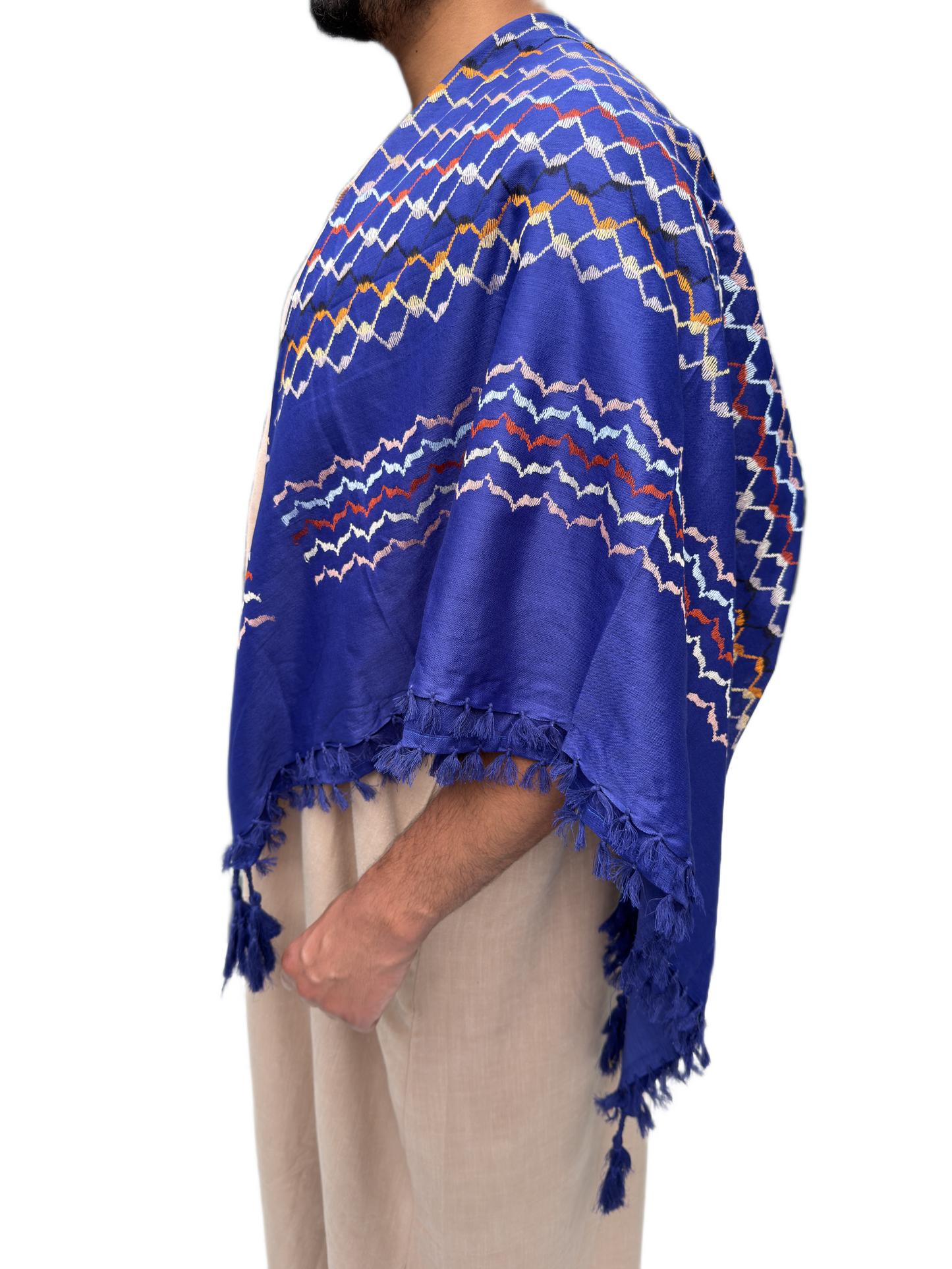 Kufiya/Keffiyeh Multi Blue