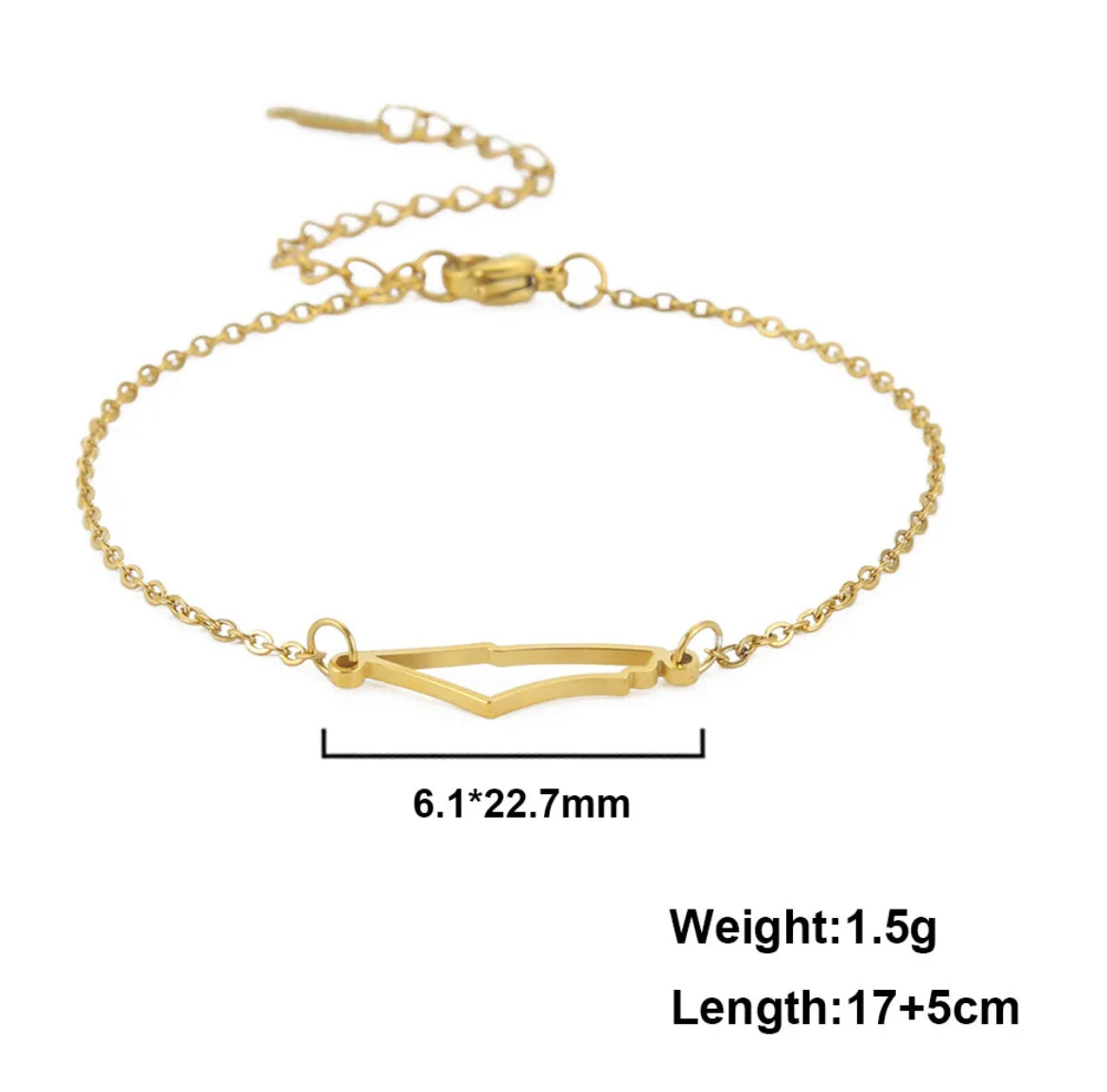 Palästina-Halskette Gold/Silber + Palästina-Armband Gold/Silber Kombi-Angebot