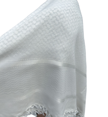 Kufiya Fully White Premium
