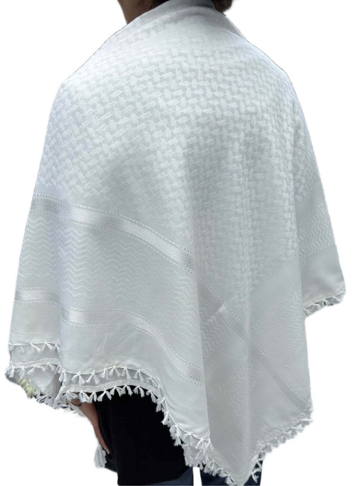 Kufiya Fully White Premium