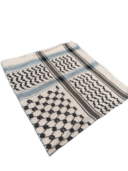 Kufiya/Keffiyeh Bandana Cream