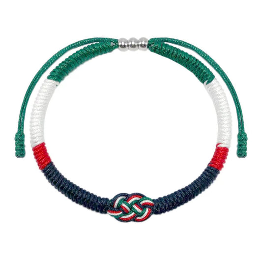 Pulseira de Amor e Paz Palestina Trançada