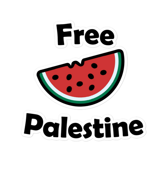 Gratis Palestina Vattenmelon Klistermärke 9x11 cm 5/10/20/40 Stycken