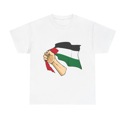 #LiberenPalestina Camiseta de Algodón Pesado