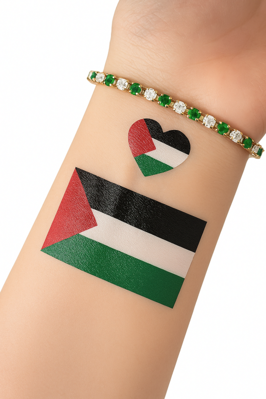 Palestine Sticker Tattoo 5/10/20 Pieces