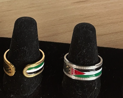 Palestina Ring Zilver