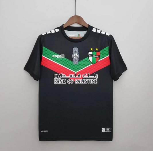 Palestino 2022-2023 Camiseta de visitante Negra