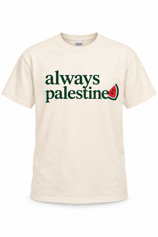 Always Palestine Tee main