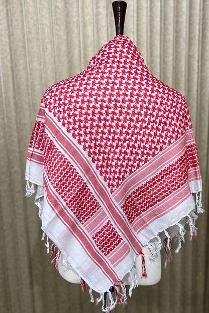 Shemagh Traditionell Röd
