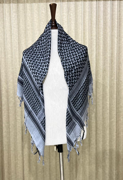 Shemagh Cinzento Sombra