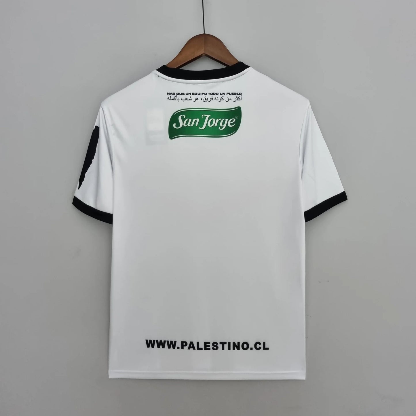 Palestino 2022-2023 Auswärtstrikot Schwarz 